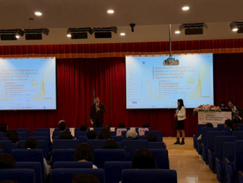 蔡明哲副校長蒞臨致詞圖片